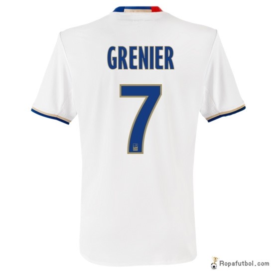 Camiseta Lyon Replica Primera Ropa Grenier 2016/17 Blanco